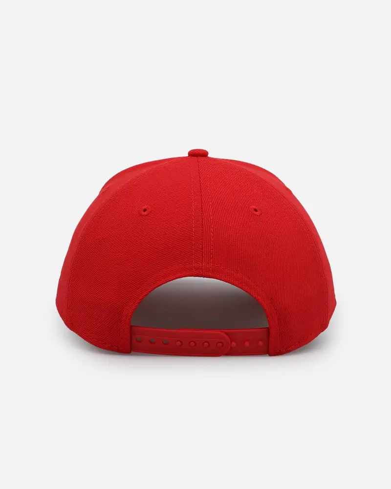 New Era Atlanta Hawks 'Upside Down Nba' 9Forty A-Frame Snapback Red 2