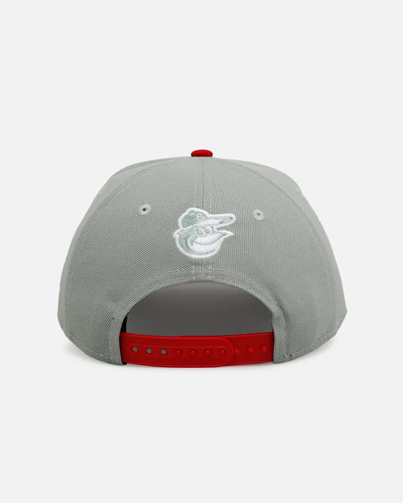 New Era Baltimore Orioles 'All I Want For Christmas' 9Forty A-Frame Snapback Green/Red 2