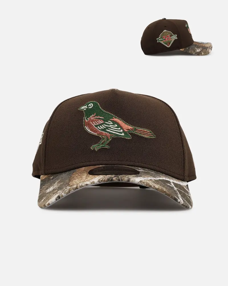New Era Baltimore Orioles 'Great Outdoors' 9Forty A-Frame Snapback Brown/Camo 1