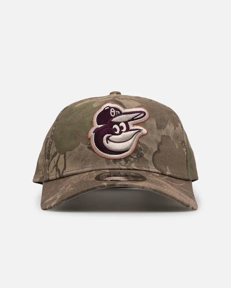 New Era Baltimore Orioles 'Leaf Camo' 9Forty A-Frame Snapback Leaf 1