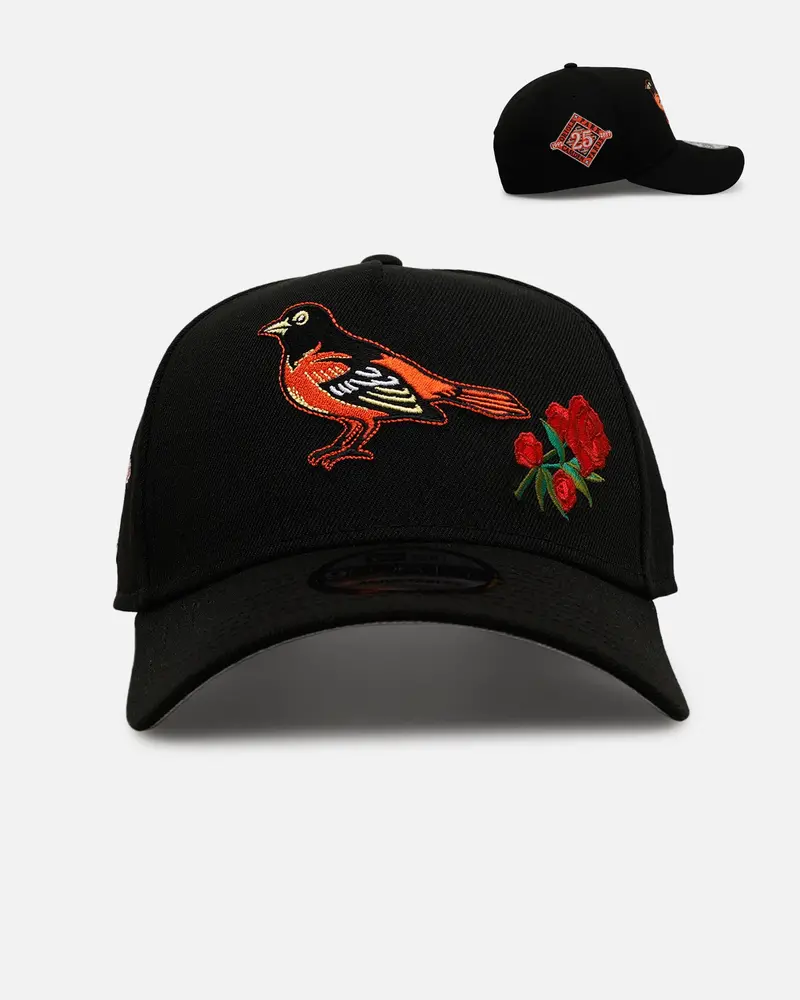 New Era Baltimore Orioles 'Official Team Color Rose' 9Forty A-Frame Snapback Official Team Color 1