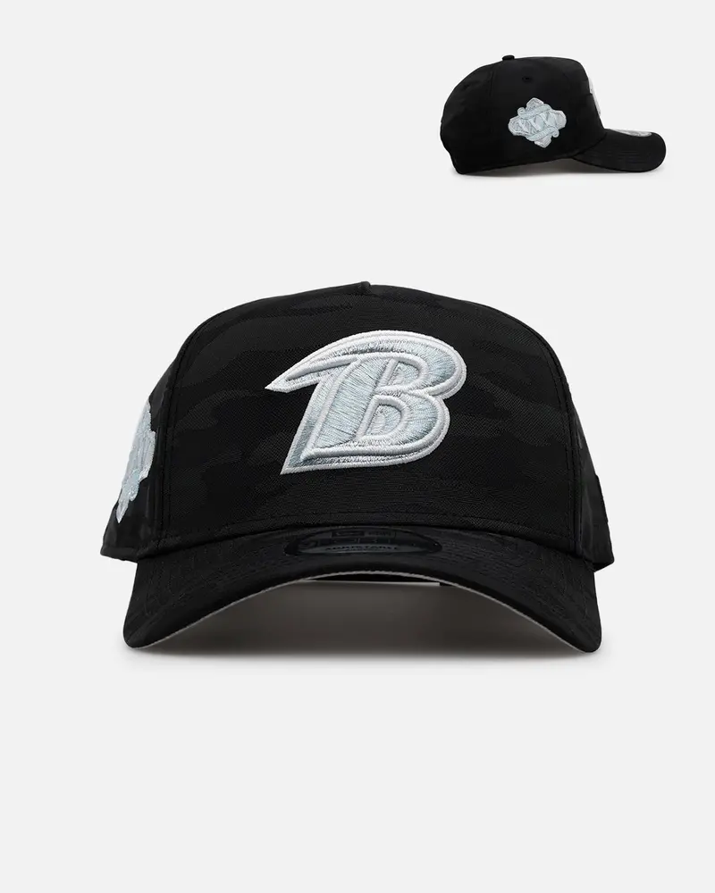 New Era Baltimore Ravens 'Icy Camo' 9Forty A-Frame Snapback Black/Camo 1