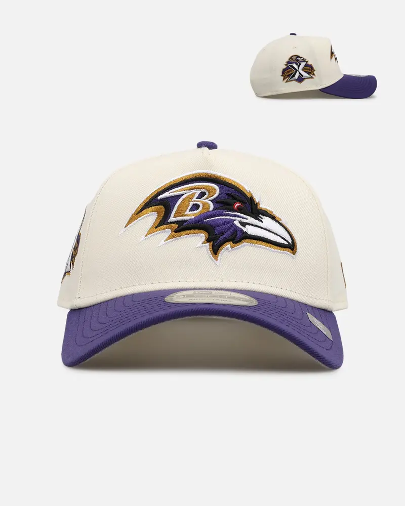 New Era Baltimore Ravens 'Nfl Kickoff' 9Forty A-Frame Snapback Chrome 1