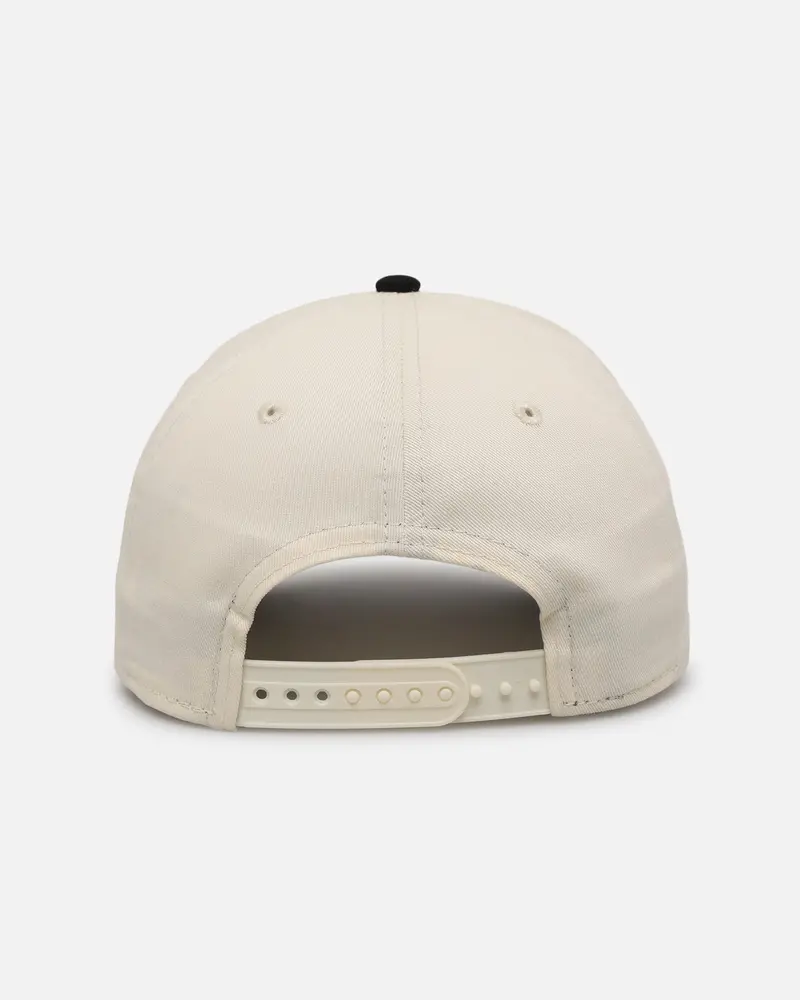 New Era Blank 9Forty A-Frame Snapback Chrome Black 2