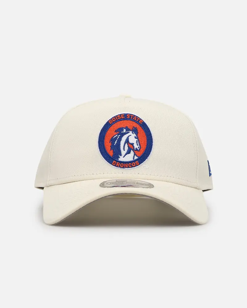 New Era Boise State Broncos 'Boise State University' 9Forty A-Frame Snapback Chrome 1