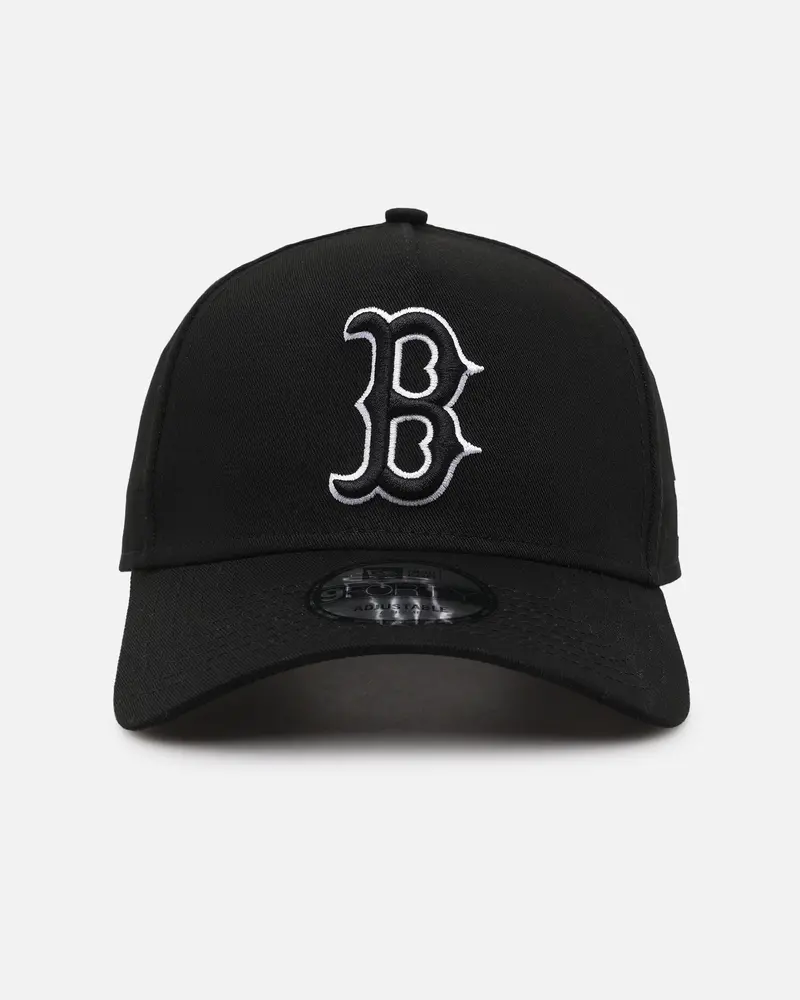 New Era Boston Red Sox 9Forty A-Frame Snapback Black/White 1