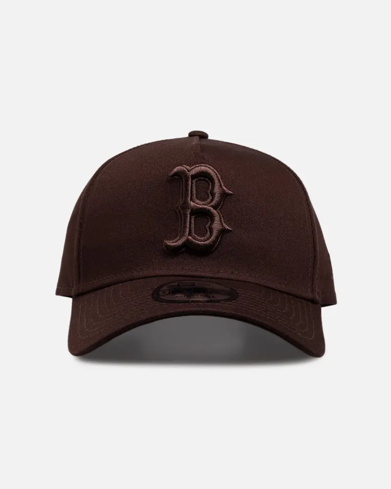 New Era Boston Red Sox 'Burnt Wood' 9Forty A-Frame Snapback Burnt Wood 1
