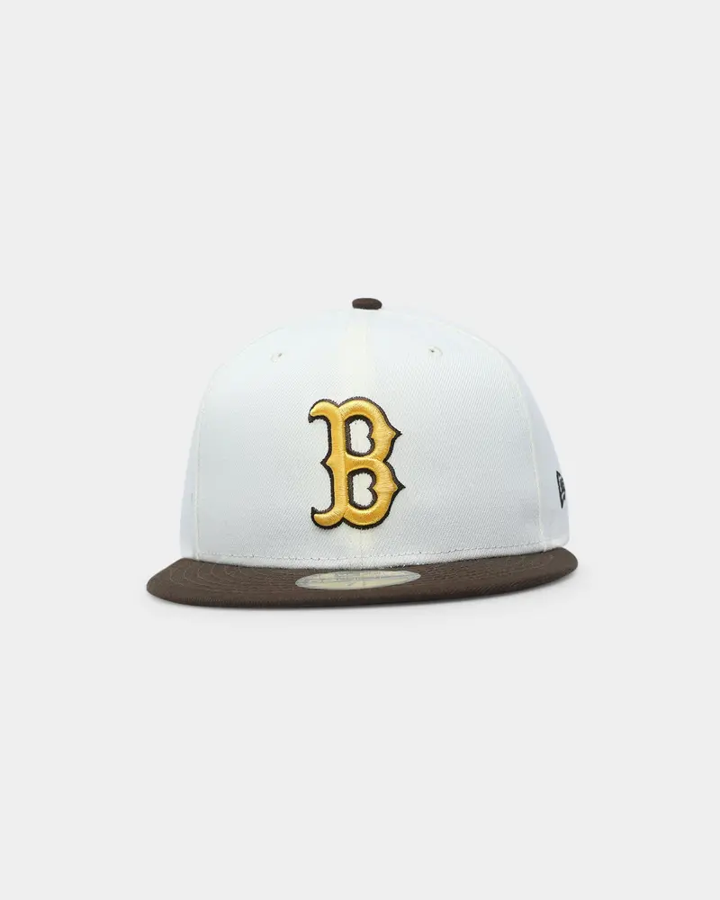 New Era Boston Red Sox 'Cereal' 59Fifty Fitted Chrome White/Walnut 1