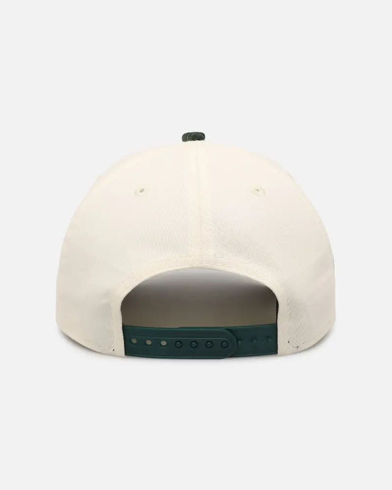 New Era Boston Red Sox 'Chrome White Green' Corduroy Visor 9Forty A-Frame Snapback Chrome 2