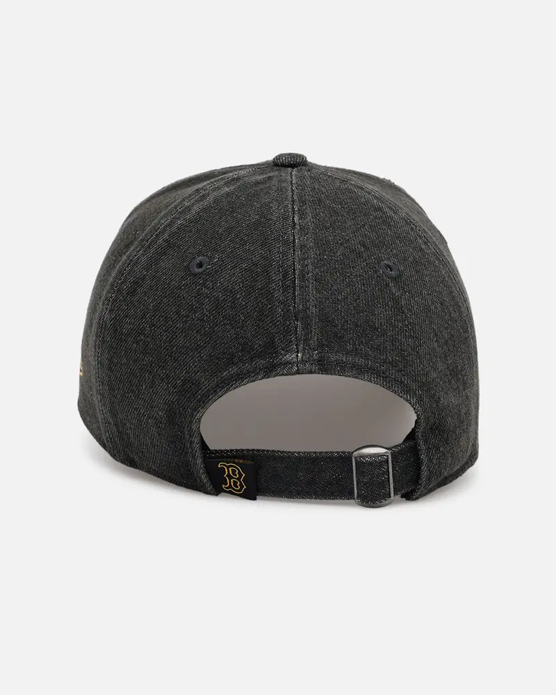 New Era Boston Red Sox 'Denim 2.0' 9Forty A-Frame Strapback Black 2