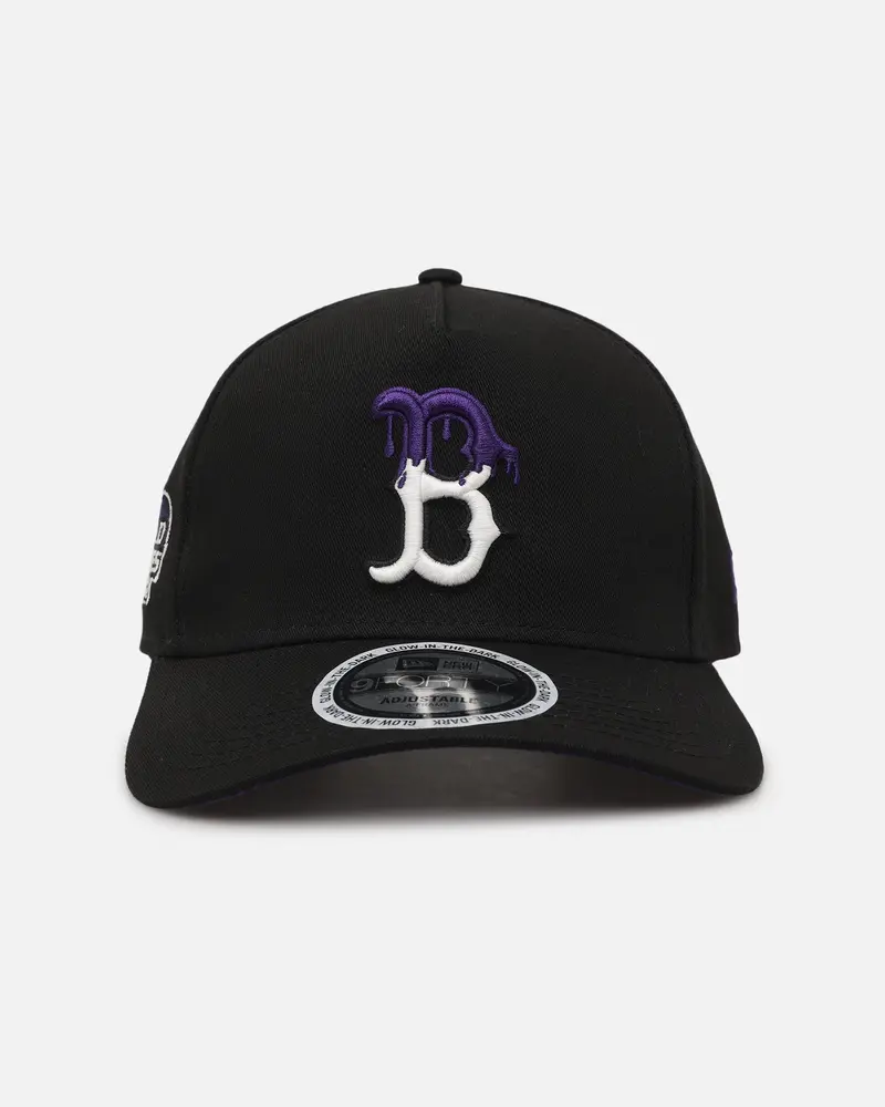 New Era Boston Red Sox 'Drip 3.0' 9Forty A-Frame Snapback Black 1