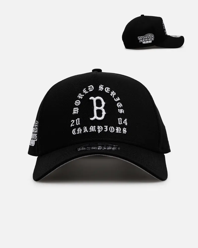 New Era Boston Red Sox 'Gothic Arch 2.0' 9Forty A-Frame Snapback Black/White 1