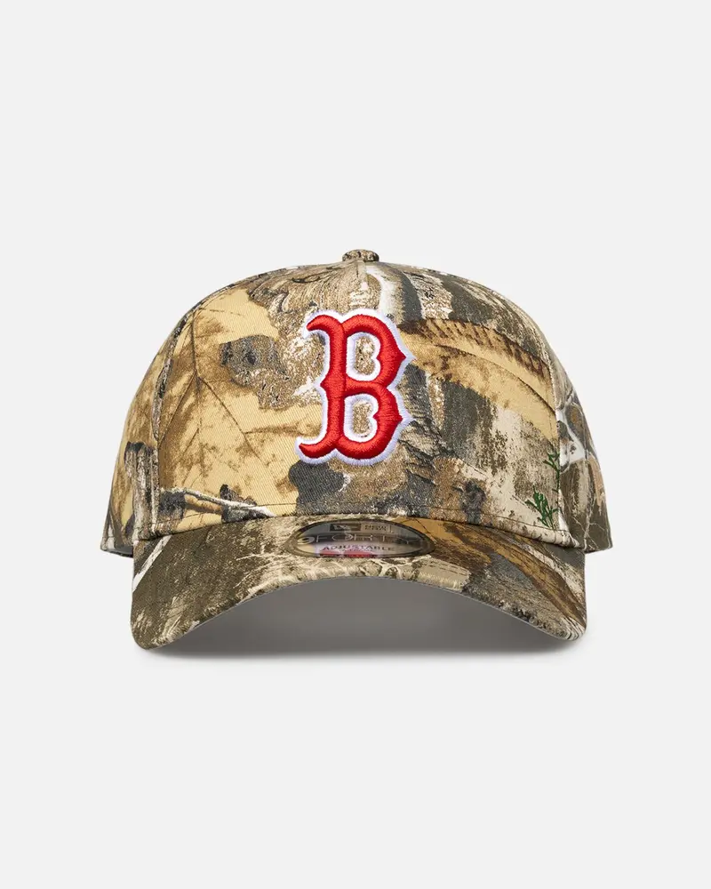New Era Boston Red Sox 'Great Outdoors Part Ii' 9Forty A-Frame Snapback Real Tree Camo 1