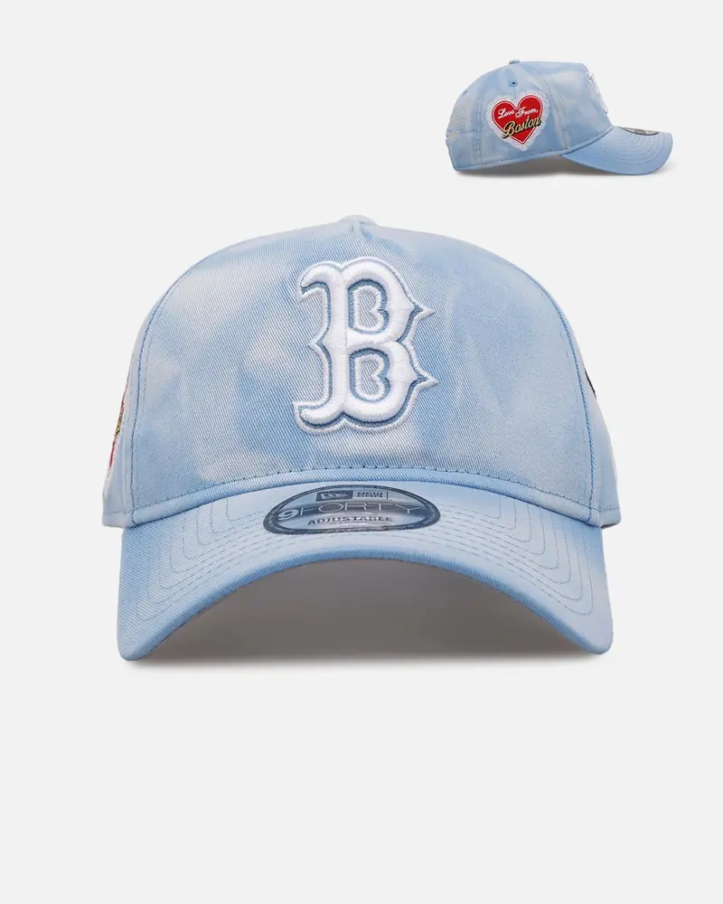 New Era Boston Red Sox 'Hopeless Romantic' 9Forty A-Frame Snapback Sky Blue 1