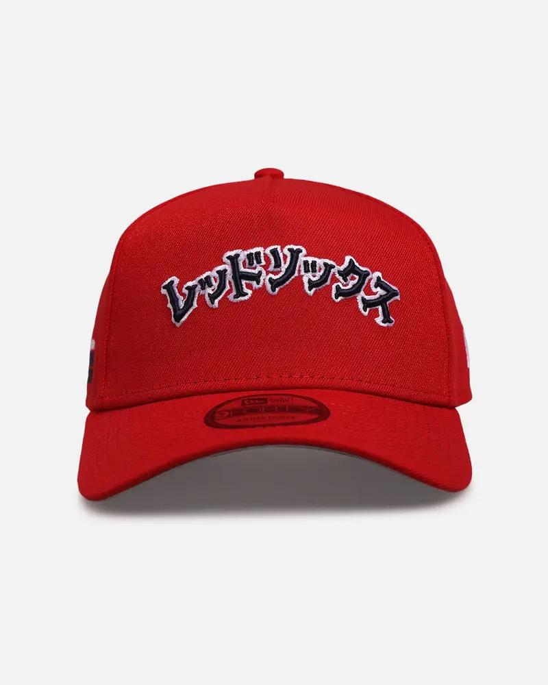 New Era Boston Red Sox 'Hyperfly Katakana X Mlb' 9Forty A-Frame Snapback Official Team Colour 1