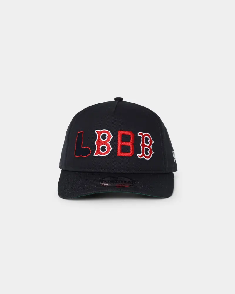 New Era Boston Red Sox 'Logo History' Old Golfer Snapback Navy 1