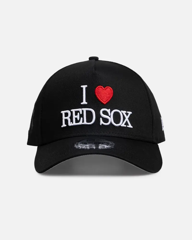 New Era Boston Red Sox 'Lovers' 9Forty A-Frame Snapback Black 1