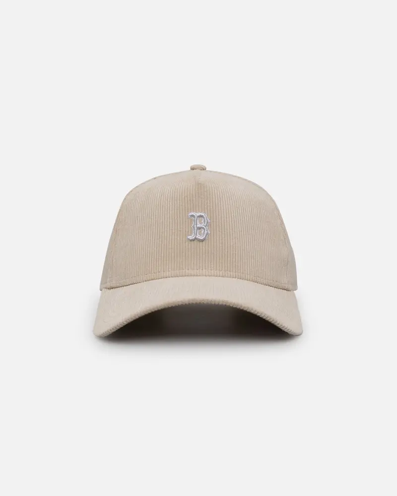 New Era Boston Red Sox 'Micro Cord Cream' 9Forty A-Frame Snapback Cream/White 1