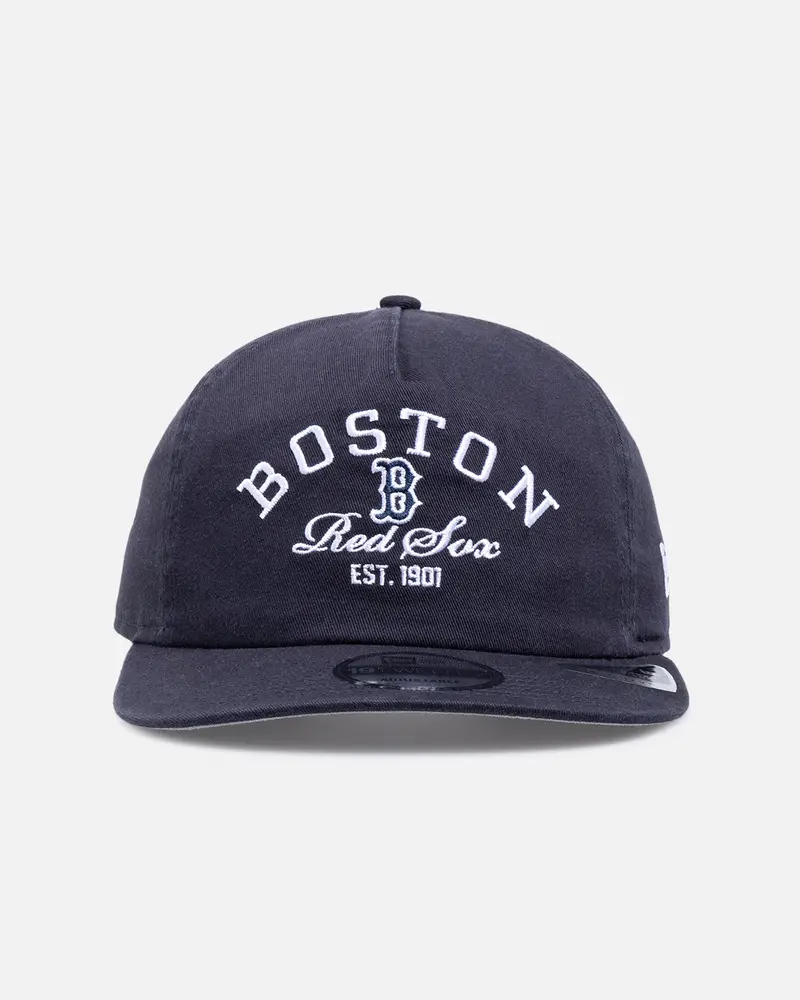 New Era Boston Red Sox 'Mlb Stacked Logo' 19Twenty Snapback Navy 1