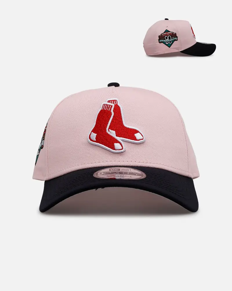 New Era Boston Red Sox 'Pink Crown' 9Forty A-Frame Snapback Pink 1