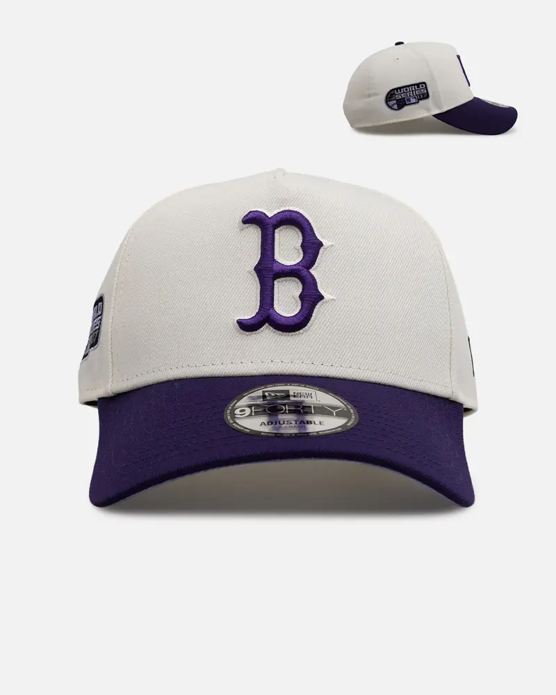 New Era Boston Red Sox 'Purple Haze 2.0' 9Forty A-Frame Snapback Chrome/Purple 1