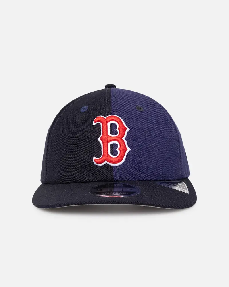 New Era Boston Red Sox 'Woollen Shades' 9Fifty High Crown Strapback Otc 1