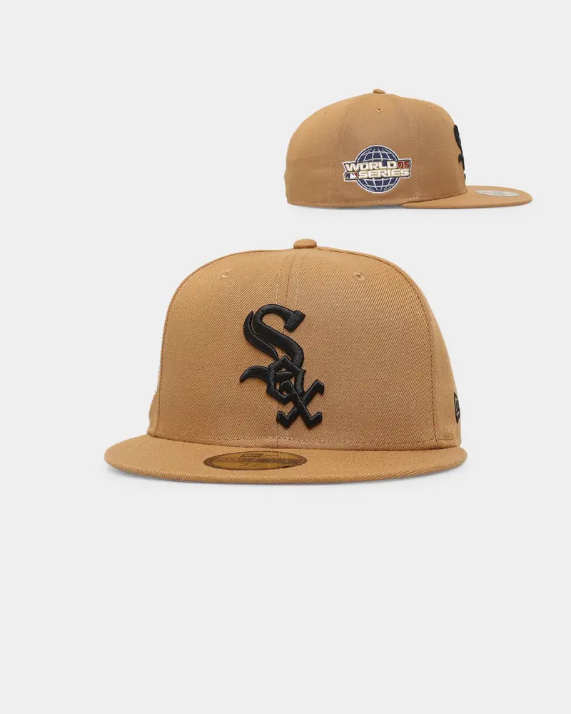 New Era Boston White Sox 'Wheat Black World Series' 59Fifty Fitted Wheat/Black 1