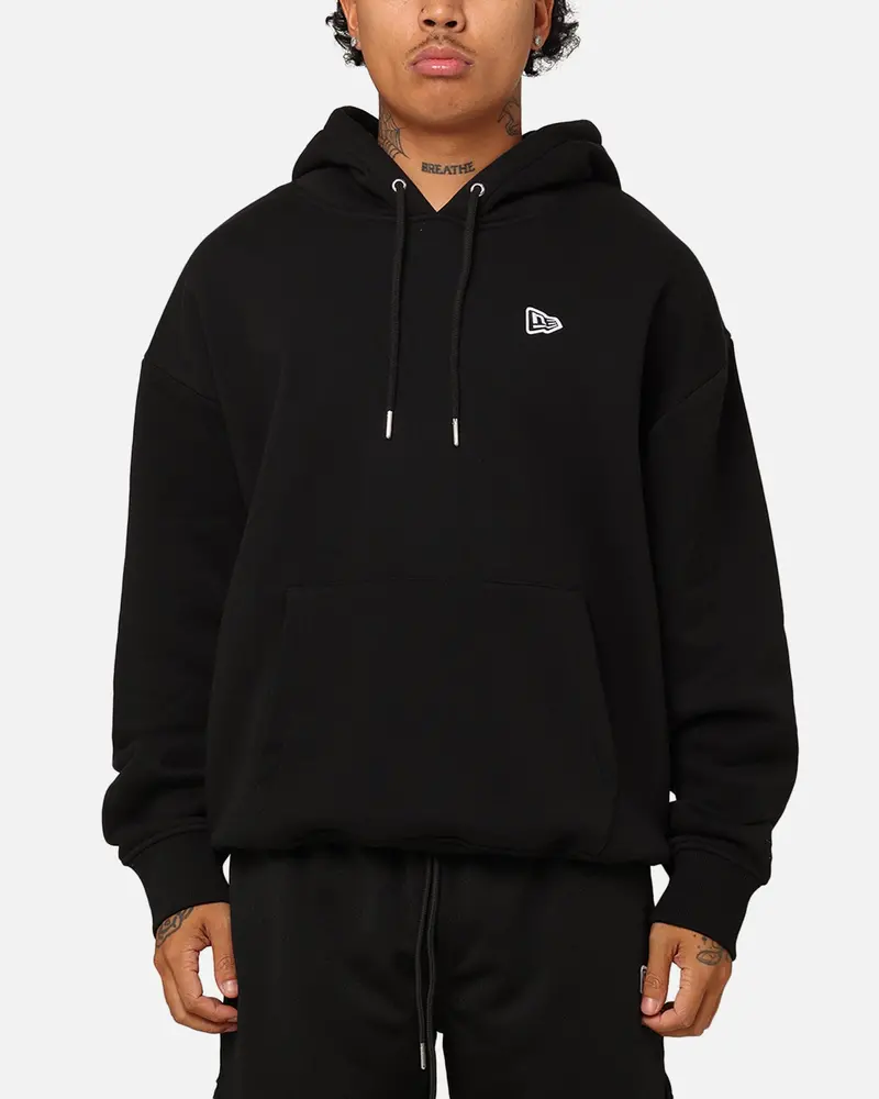 New Era Branded Hoodie Black 1