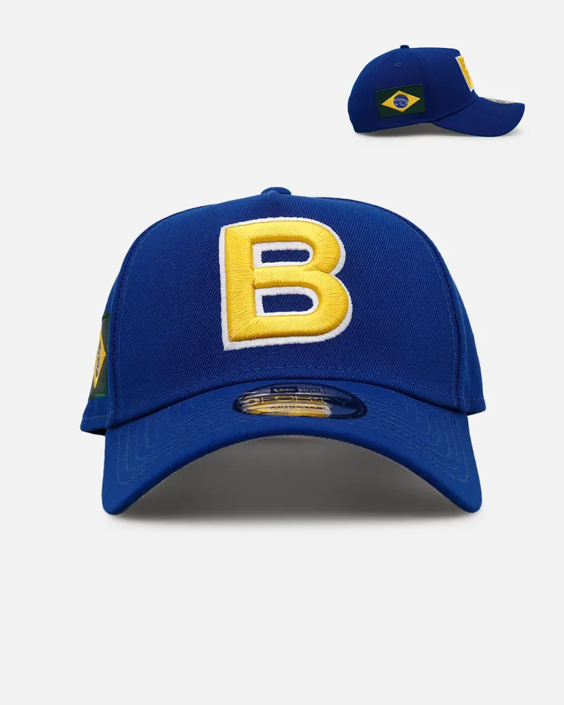 New Era Brazil 'World Baseball Classic' 9Forty A-Frame Snapback Official Team Color 1
