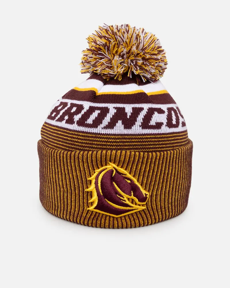 New Era Brisbane Broncos Beanie Otc 1