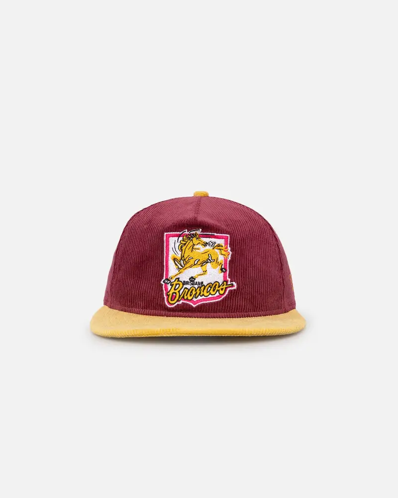 New Era Brisbane Broncos 'Nrl Retro Logo' Golfer Snapback Otc 1