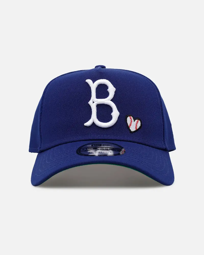 New Era Brooklyn Dodgers 'Baseball Hearts' 9Forty A-Frame Snapback Official Team Color 1