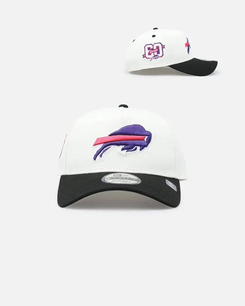 New Era Buffalo Bills 'Neon Nights' 9Forty Snapback Chrome/Black 1