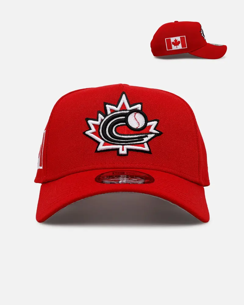 New Era Canada 'World Baseball Classic' 9Forty A-Frame Snapback Official Team Color 1