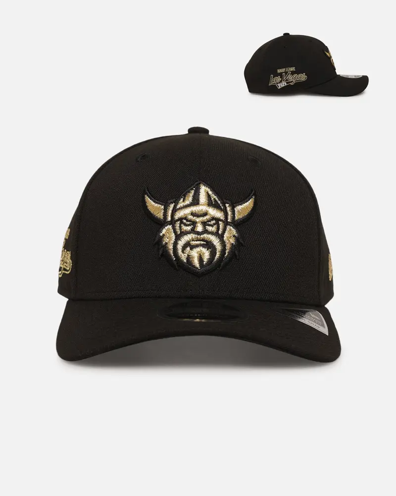 New Era Canberra Raiders '2025 Nrl Vegas Round' 9Seventy Stretch Snapback Black/Gold 1