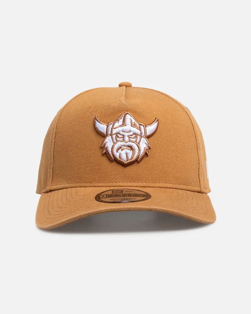 New Era Canberra Raiders 'Nrl 2026' 9Forty A-Frame Snapback Med Beige 1