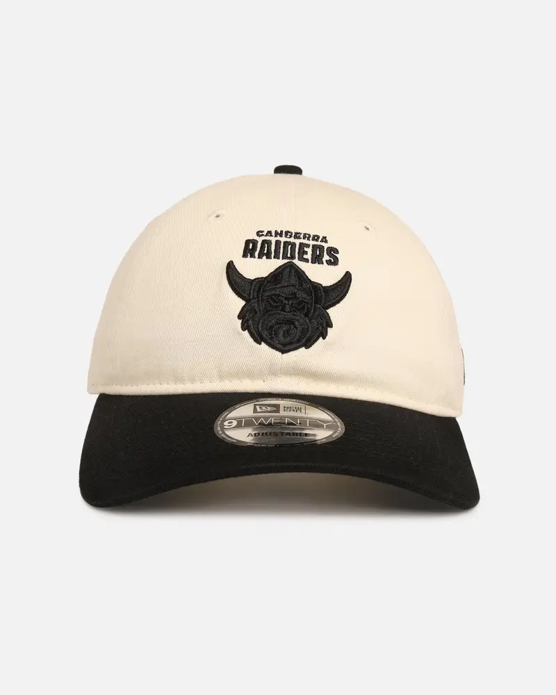 New Era Canberra Raiders 'Nrl Two Tone' 9Twenty Strapback Chrome White/Black 1