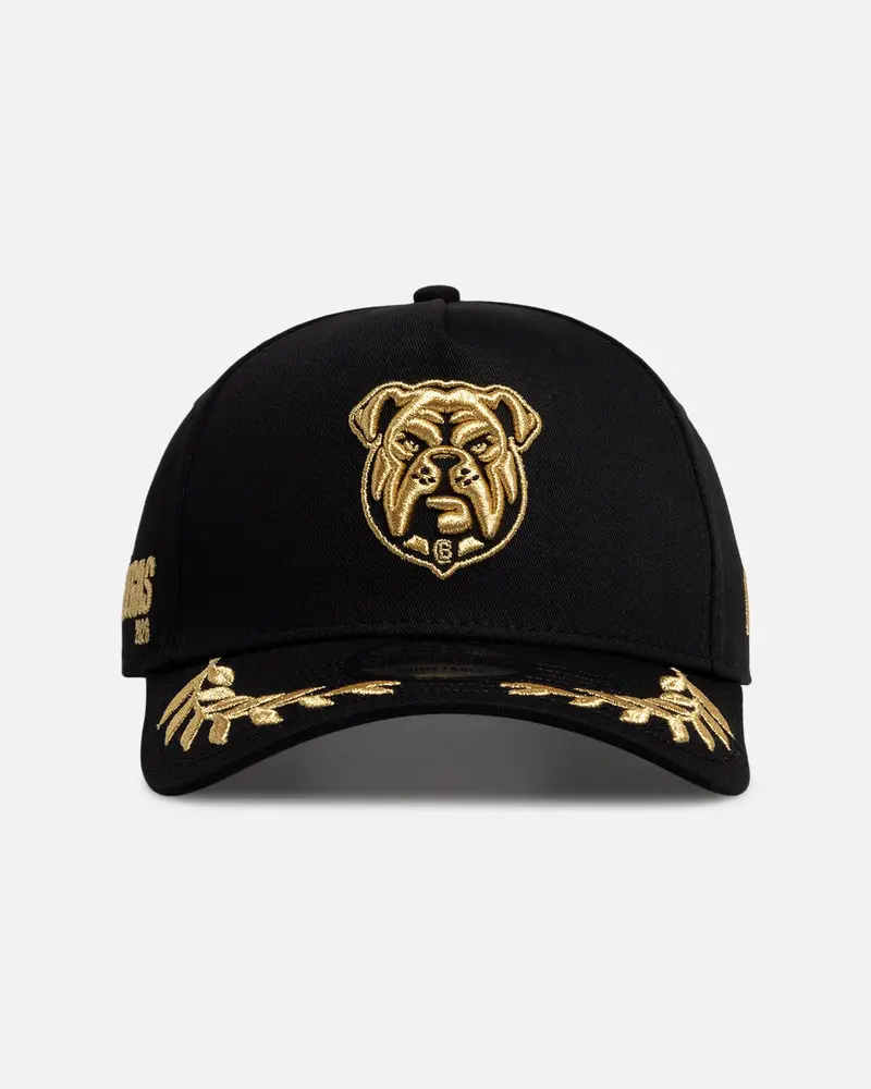 New Era Canterbury-Bankstown Bulldogs 'Nrl Vegas Round 2026' 9Forty A-Frame Snapback Black/Gold 1