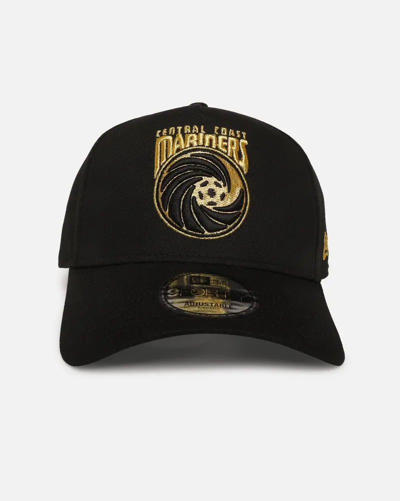 New Era Central Coast Mariners Fc 'A-League Exculsive' 9Forty A-Frame Snapback Black/Gold 1