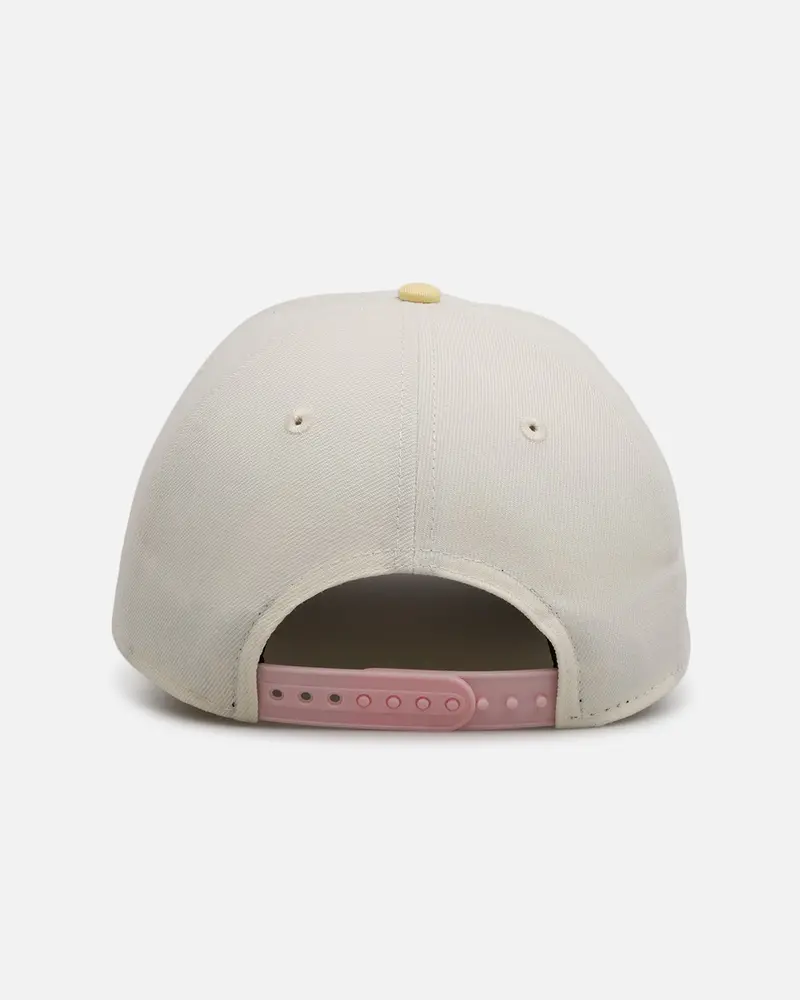 New Era Charlotte Hornets 'Pink Lemonade' 9Forty A-Frame Snapback Pink/Yellow 2