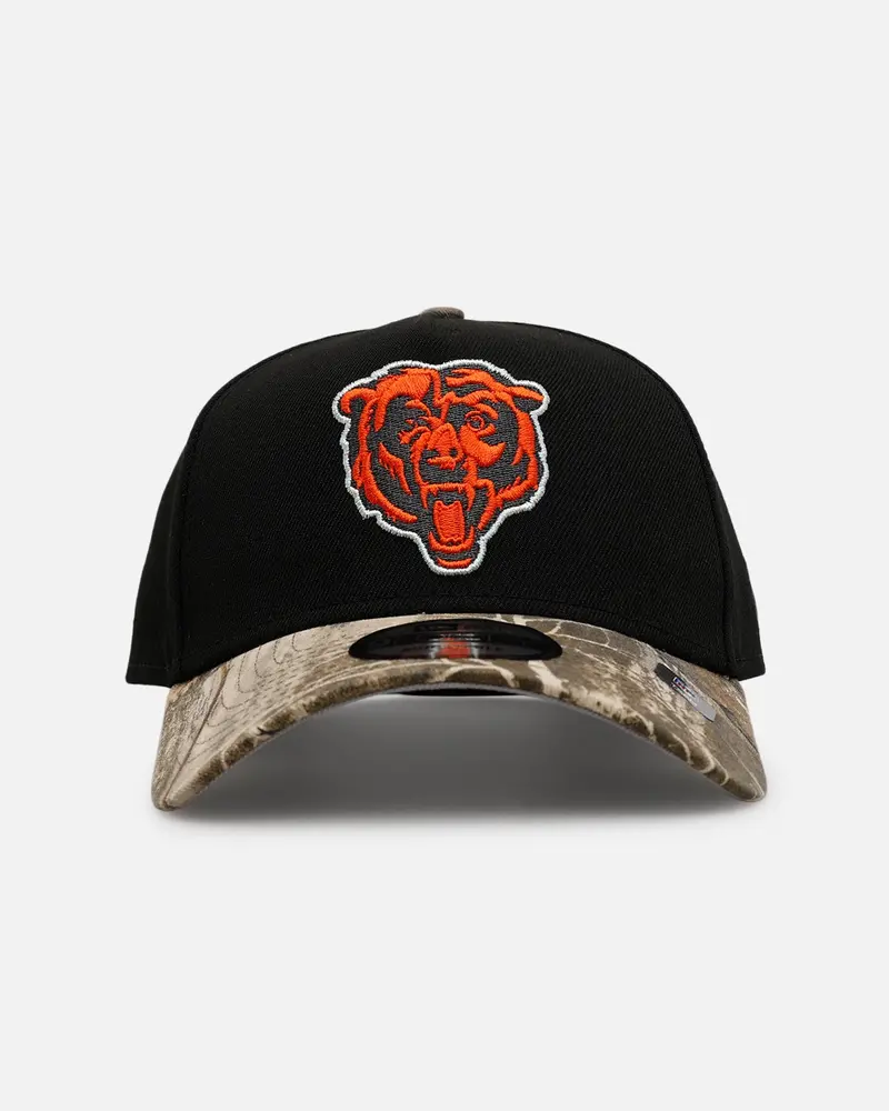 New Era Chicago Bears 'Black Crown Realtree Visor' 9Forty A-Frame Snapback Realtree Edge/Black 1