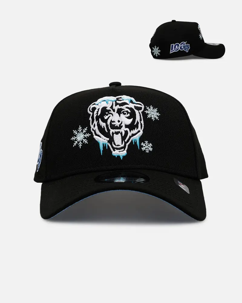 New Era Chicago Bears 'Cold As Ice' 9Forty A-Frame Snapback Black 1