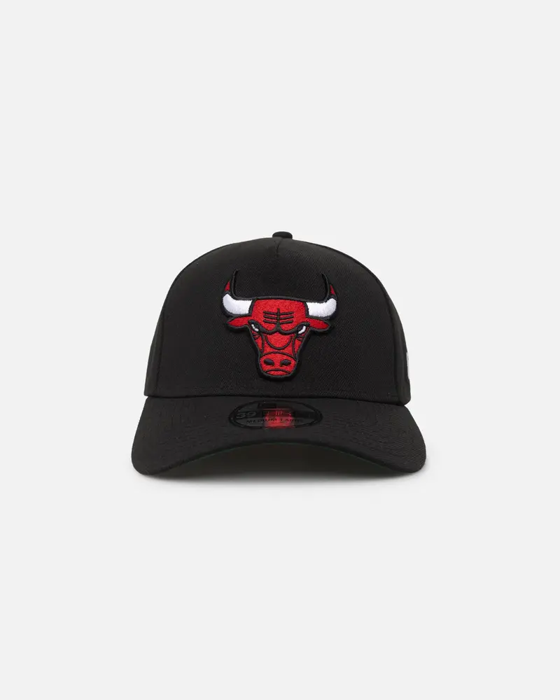 New Era Chicago Bulls 39Thirty A-Frame Stretch Fit Official Team Colours 1