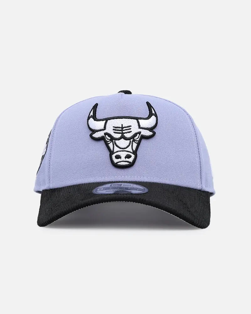 New Era Chicago Bulls 9Forty A-Frame Snapback Lavender/Black 1
