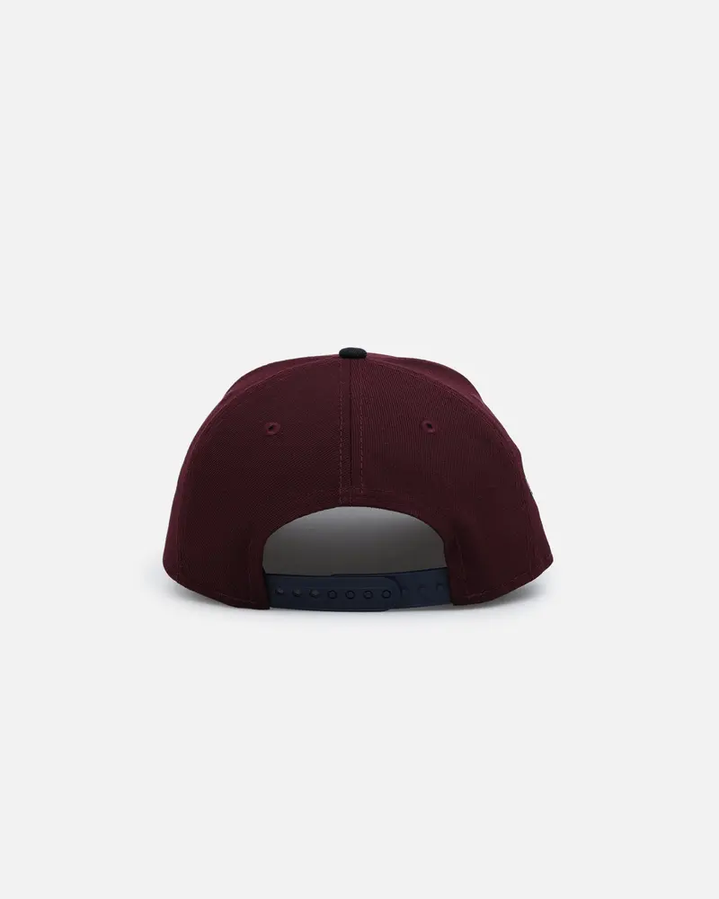 New Era Chicago Bulls 'Autumn Hue' 9Forty A-Frame Snapback Maroon/Navy 2
