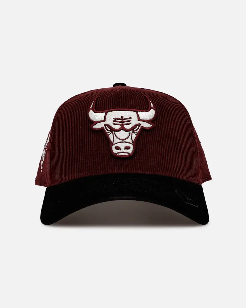 New Era Chicago Bulls 'Certified Lover 2.0' 9Forty A-Frame Snapback Maroon 1