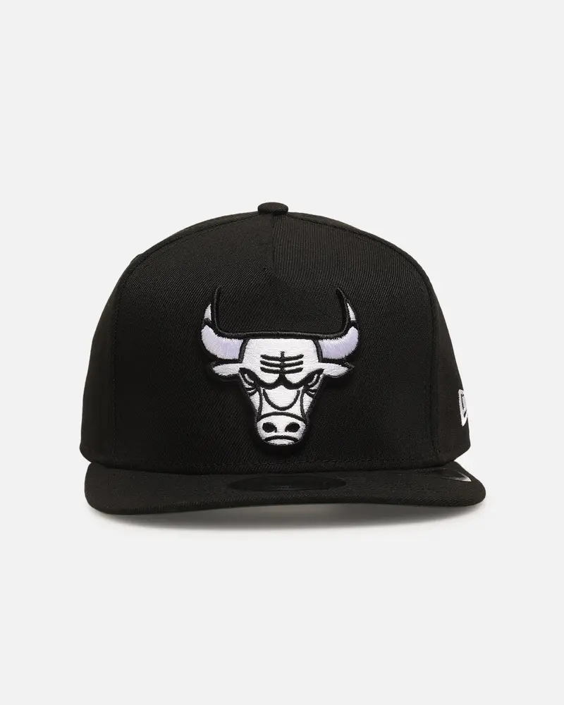 New Era Chicago Bulls 'Classic' 9Fifty A-Frame Snapback Black 1