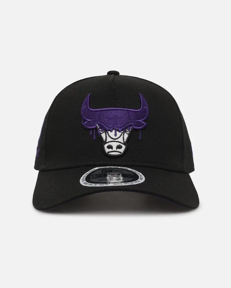 New Era Chicago Bulls 'Drip 3.0' 9Forty A-Frame Snapback Black 1