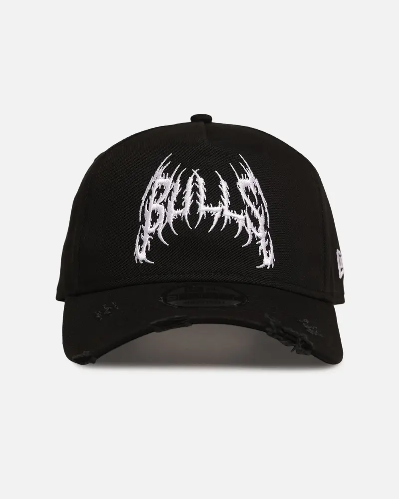 New Era Chicago Bulls 'Hardcore Arch' 9Forty A-Frame Snapback Black/White 1