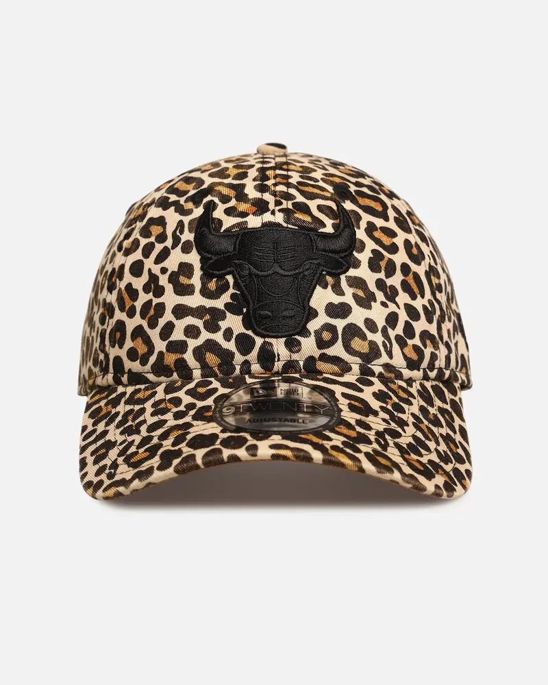 New Era Chicago Bulls 'Leopard Print' 9Twenty Strapback Leopard 1
